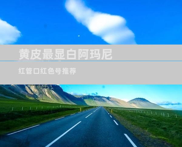 黄皮最显白阿玛尼红管口红色号推荐